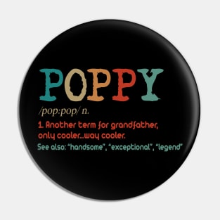 DEFINITION POPPY Pin