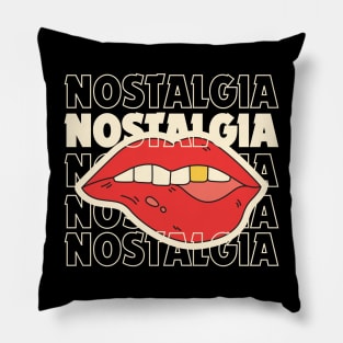 Nostalgia With A Gold Tooth Pillow