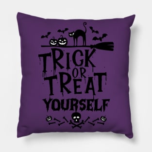 Trick or Treat Yourself Pillow