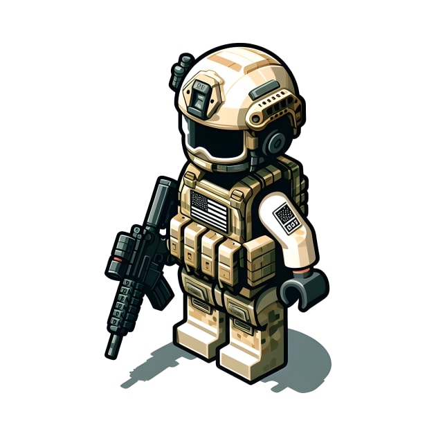 Tactical LEGO by Rawlifegraphic