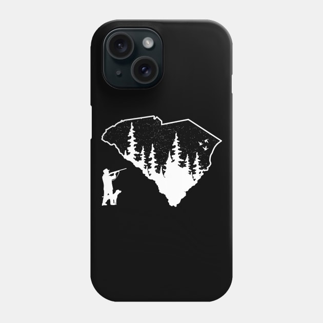 South Carolina Hunting Duck Gifts Phone Case by Tesszero