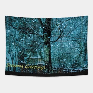 Season greetings Tapestry