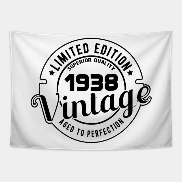 1938 VINTAGE - BIRTHDAY GIFT Tapestry by KC Happy Shop