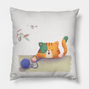 Naughty Cat Pillow