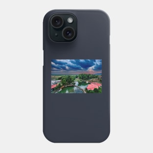 Calm between two summer storms Phone Case