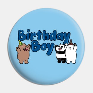 Birthday Boy Bears Pin