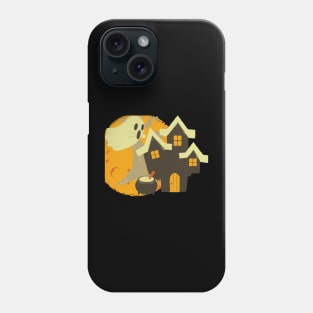 Haunted Halloween Mansion Phone Case