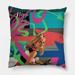 Play The Very Lively, acrylic on album cover Pillow