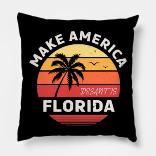 desantis 2024 make america florida Pillow