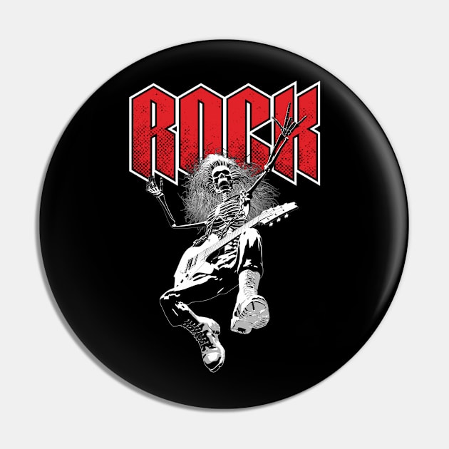 Rock On Pin by Grandeduc