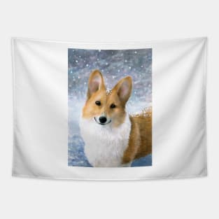 Dog 126 Corgi Tapestry