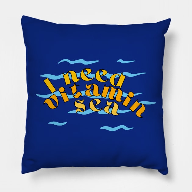 I need vitamin sea Pillow by adrianasalinar