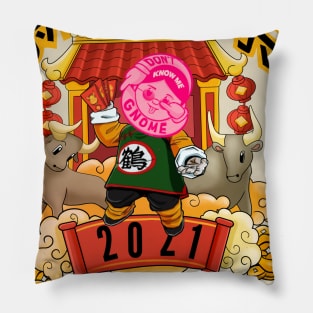 chinese new year 2021 year of the ox Pillow