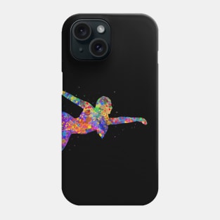 Pole dance watercolor Phone Case