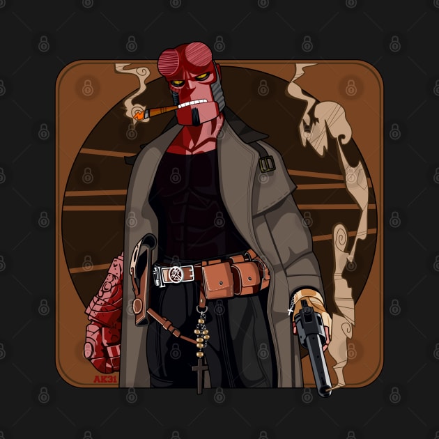 Hellboy by Akira31