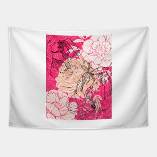 Peony Tapestry