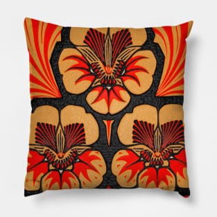 French art decor flowers Pillow