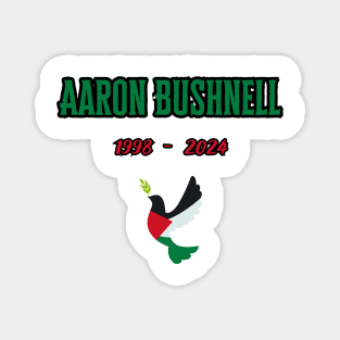 Aaron Bushnell, free palestine, us army Magnet