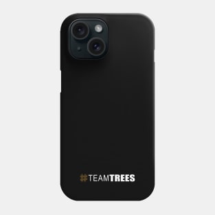 Hashtag Team Trees White Phone Case