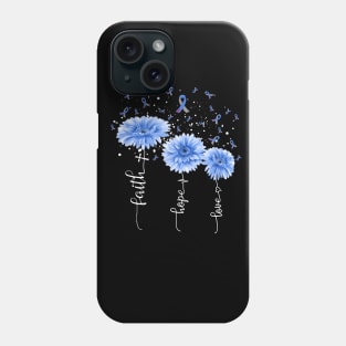 Flower Daisy Faith Hope Love Diabetes Awareness Gift Phone Case