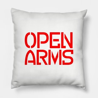 Open Arms Design Pillow