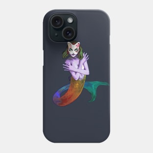 Kitsune Mermaid Phone Case