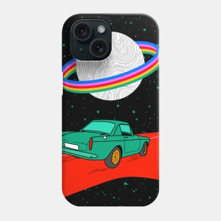 Colorful space ride Phone Case