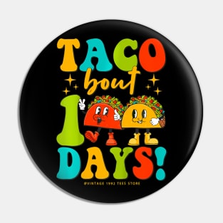 Groovy Taco Bout 100 Days Of School Students Teachers Pin