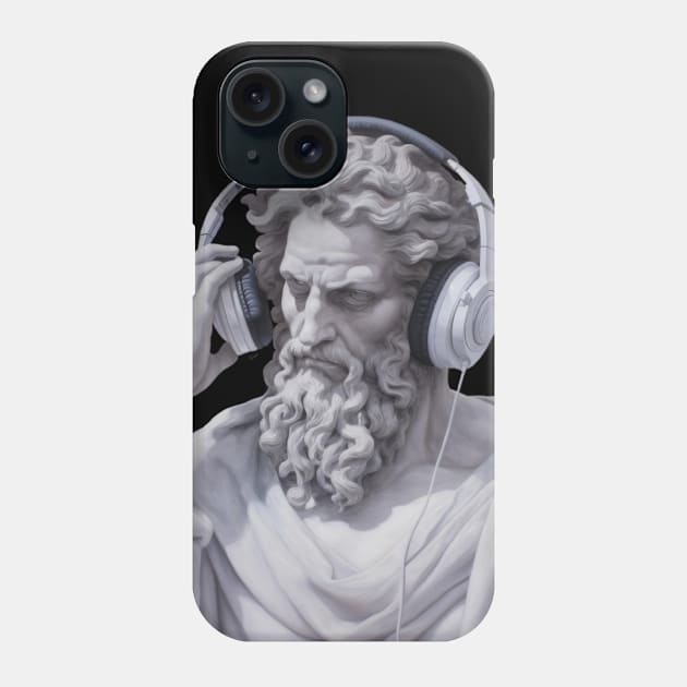 Techno Aristotle Phone Case by Delta Zero Seven