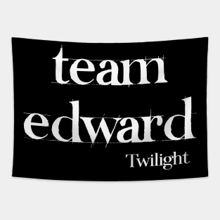 Team Edward Twilight Tapestry