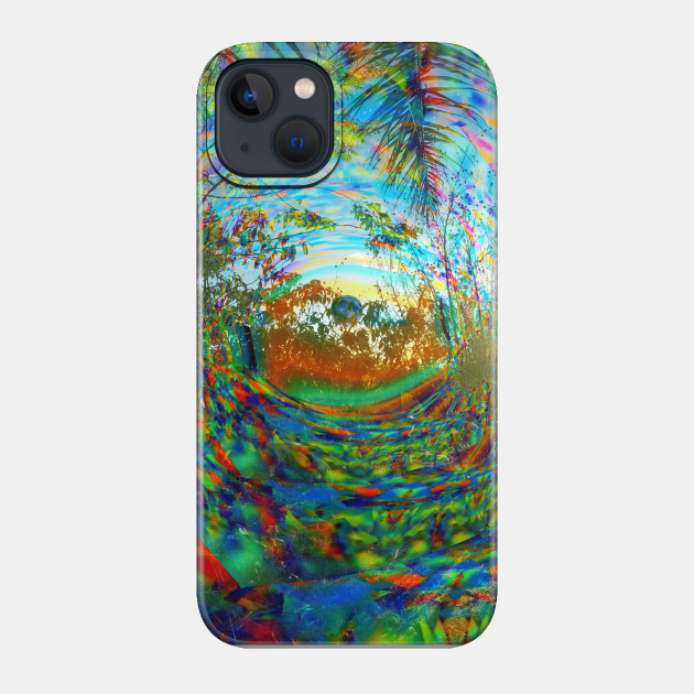 Tropical Winter - Trippy - Phone Case