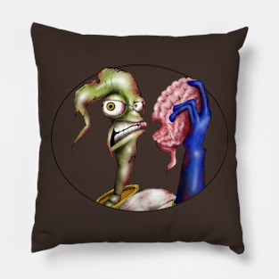 Zombie Worm Jim Pillow