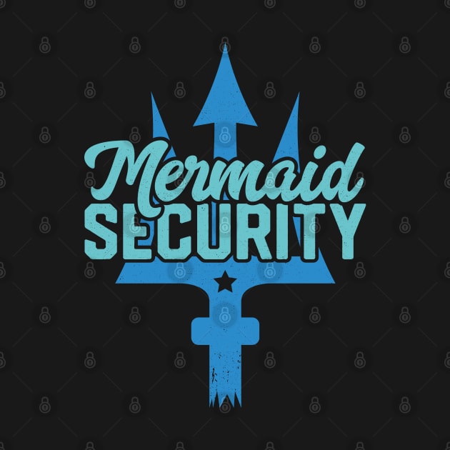 Merman Mermaid Security Swimmer Gift Funny Swimming by trendingoriginals