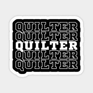 Quilter. Magnet