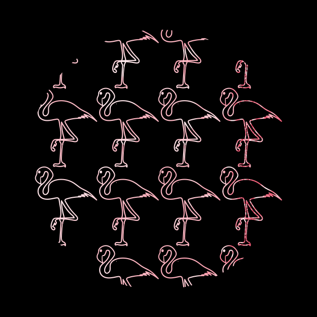 Flamingos flamingo by Johnny_Sk3tch