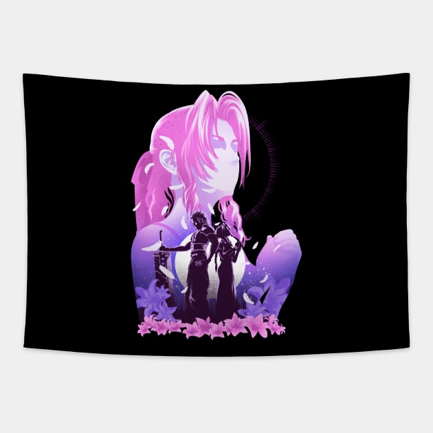 Love of Aerith Tapestry by plonkbeast