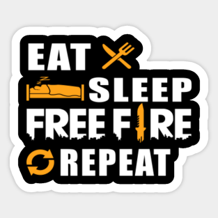 Free Fire Gamer Stickers Teepublic Uk