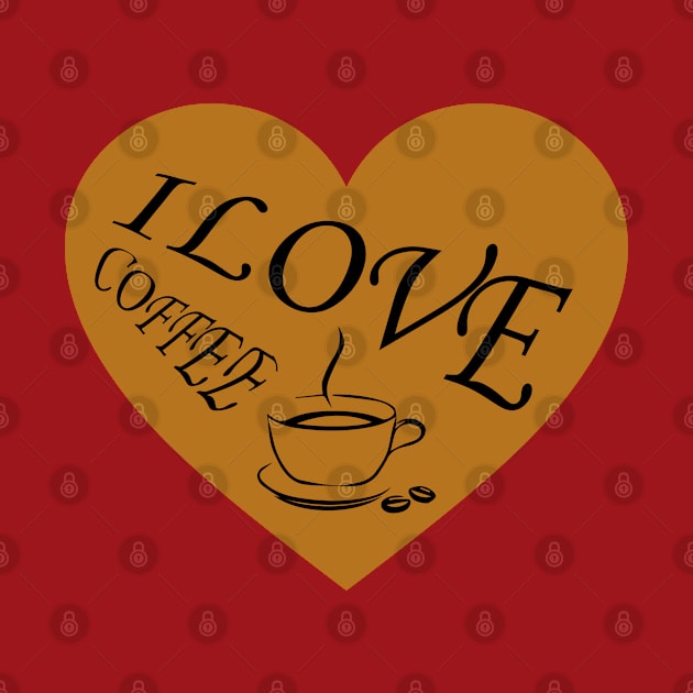 I love coffee by ImanElsaidy