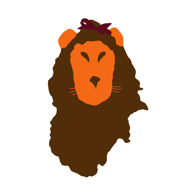 Wizard of Oz Scared Lion Silhouette by AnotherOne