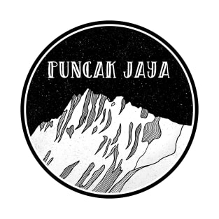 Puncak Jaya Mountain Indonesia T-Shirt