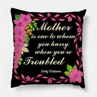 MOTHER'S DAY QUOTE Pillow