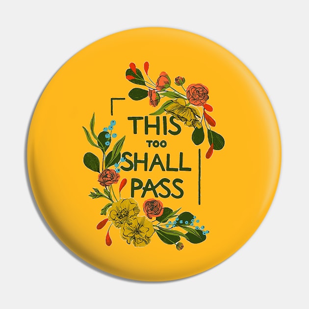 This too shall pass Pin by akastardust