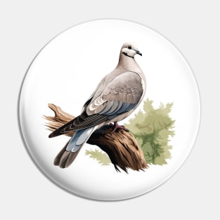 Collared Dove Pin