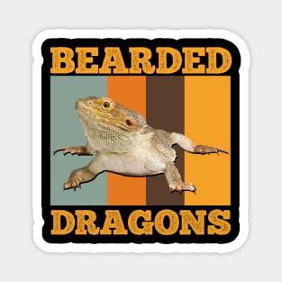 Bearded Dragons Vintage Magnet