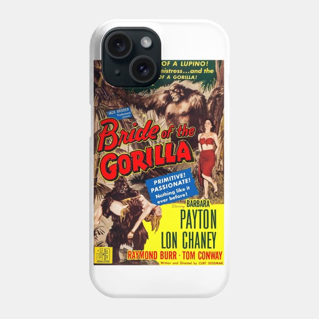 Bride of the Gorilla Phone Case by ZippyFraggle1