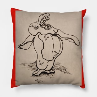 Penguin of Tongues Pillow