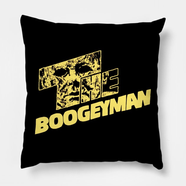 the boogeyman logo Pillow by masbroprint