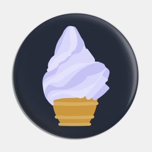 Purple Ice Cream Pin