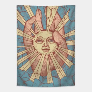 The Idiot Sun (art print) Tapestry