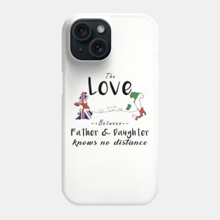 The Love Between Father And Daughter Italia T Shirts Phone Case